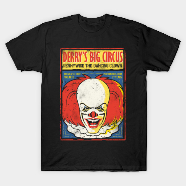 Derry's Big Circus Old T-Shirt-TOZ